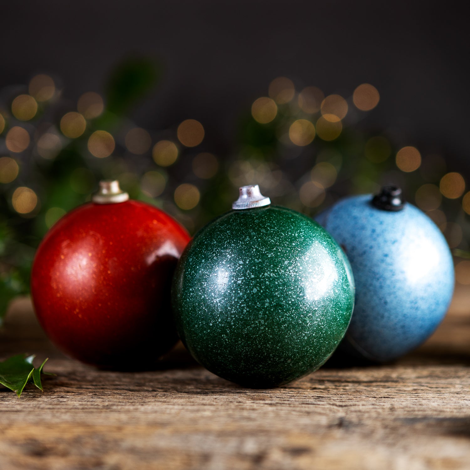 Festive Chocolate Baubles - XO Chocolate London