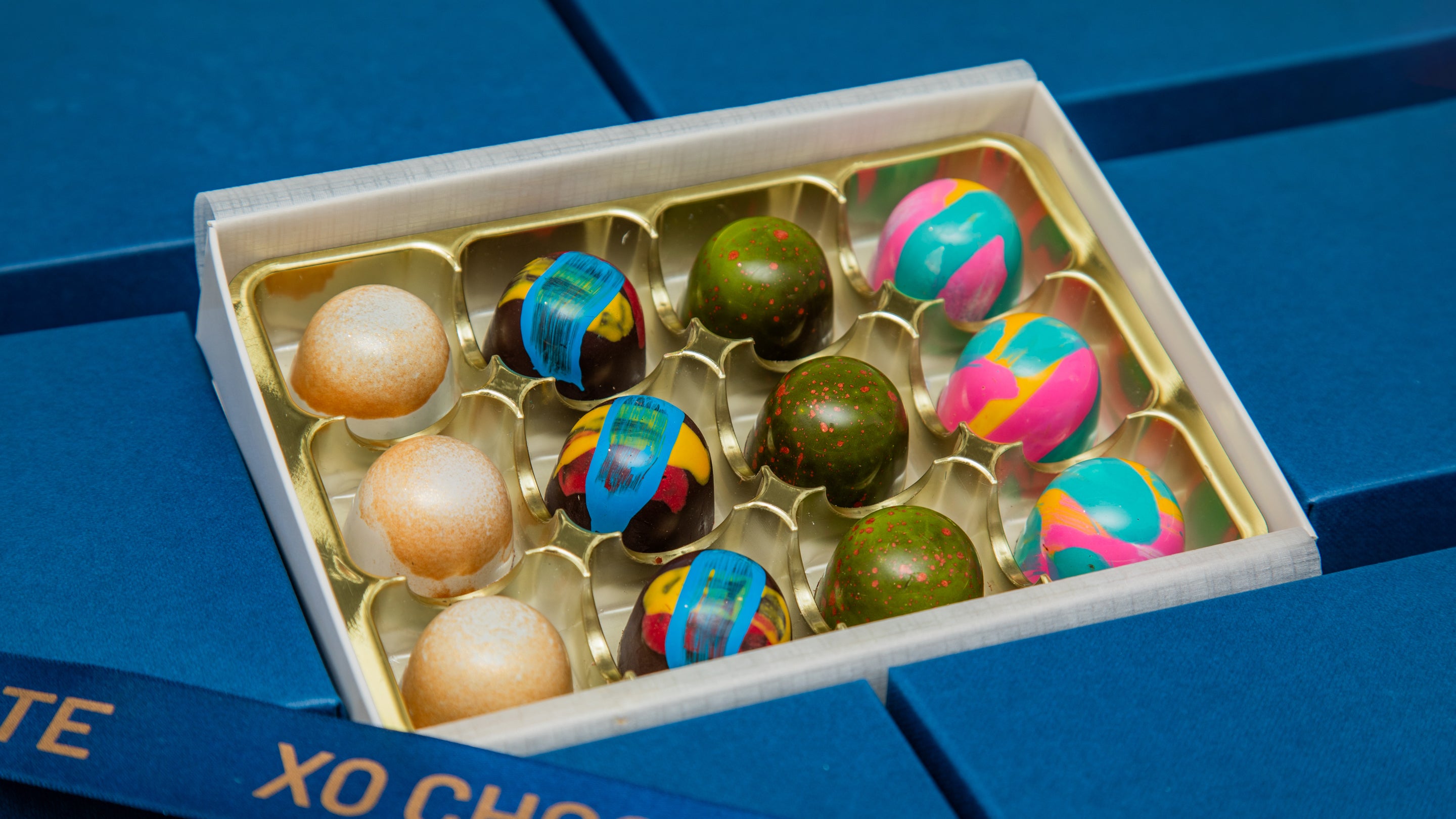 Box of 12 Vegan Chocolate Bonbons