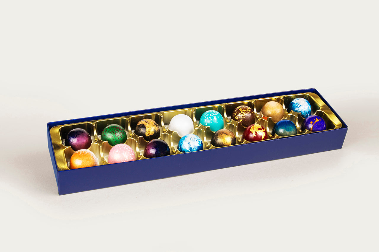 Box of 16 XO Chocolate Bonbons - XO Chocolate London