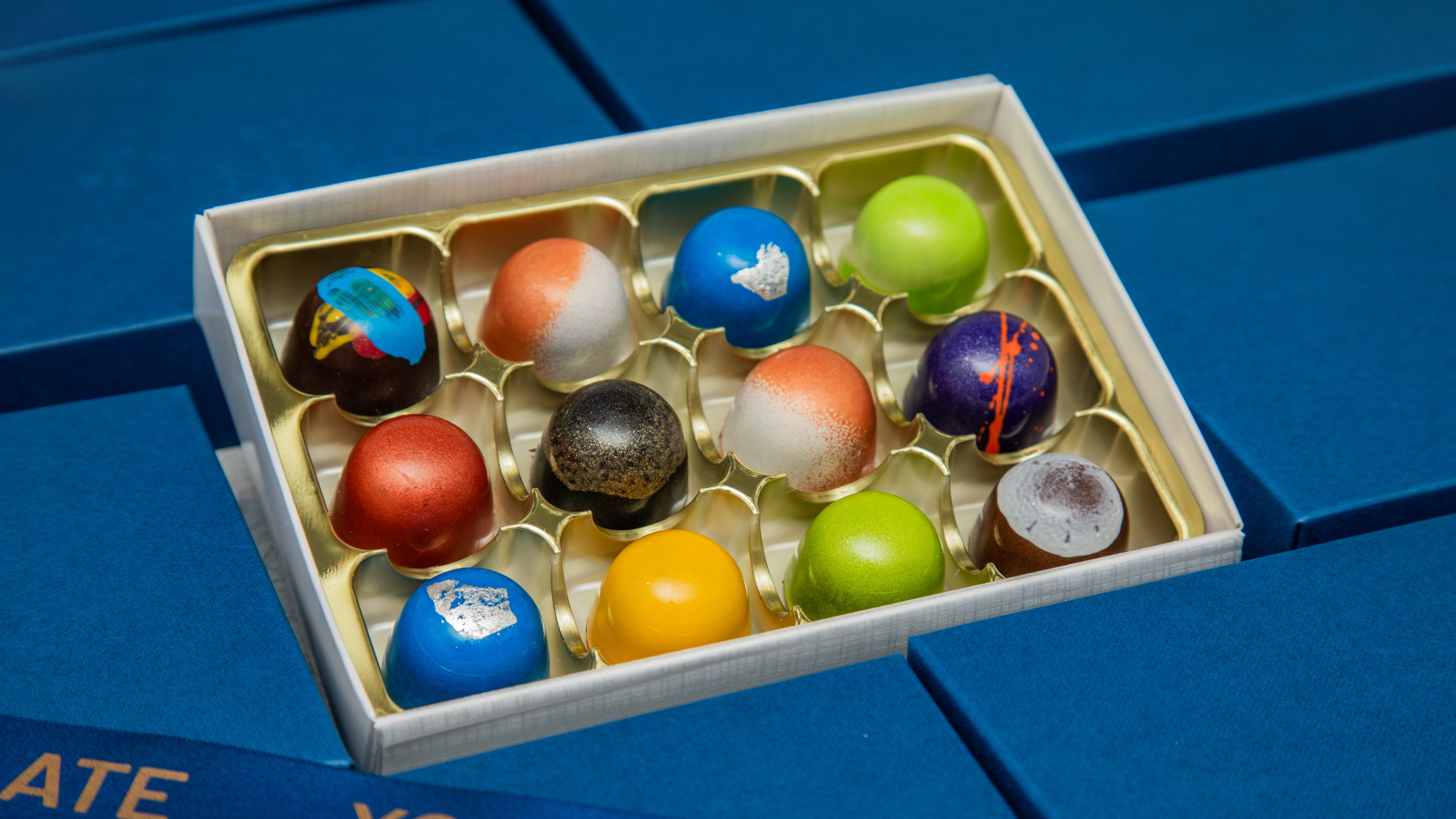 Box of 12 Fun Favourite Chocolate Bonbons